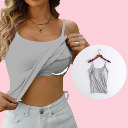 débardeur avec soutien-gorge intégré