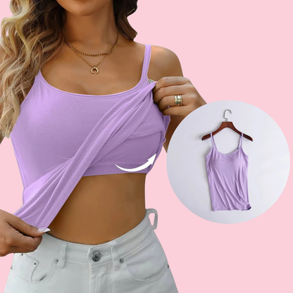 débardeur avec soutien-gorge intégré