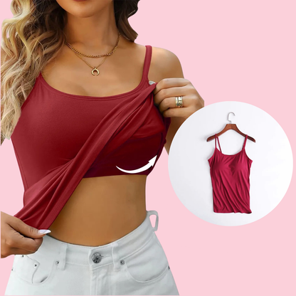 débardeur avec soutien-gorge intégré