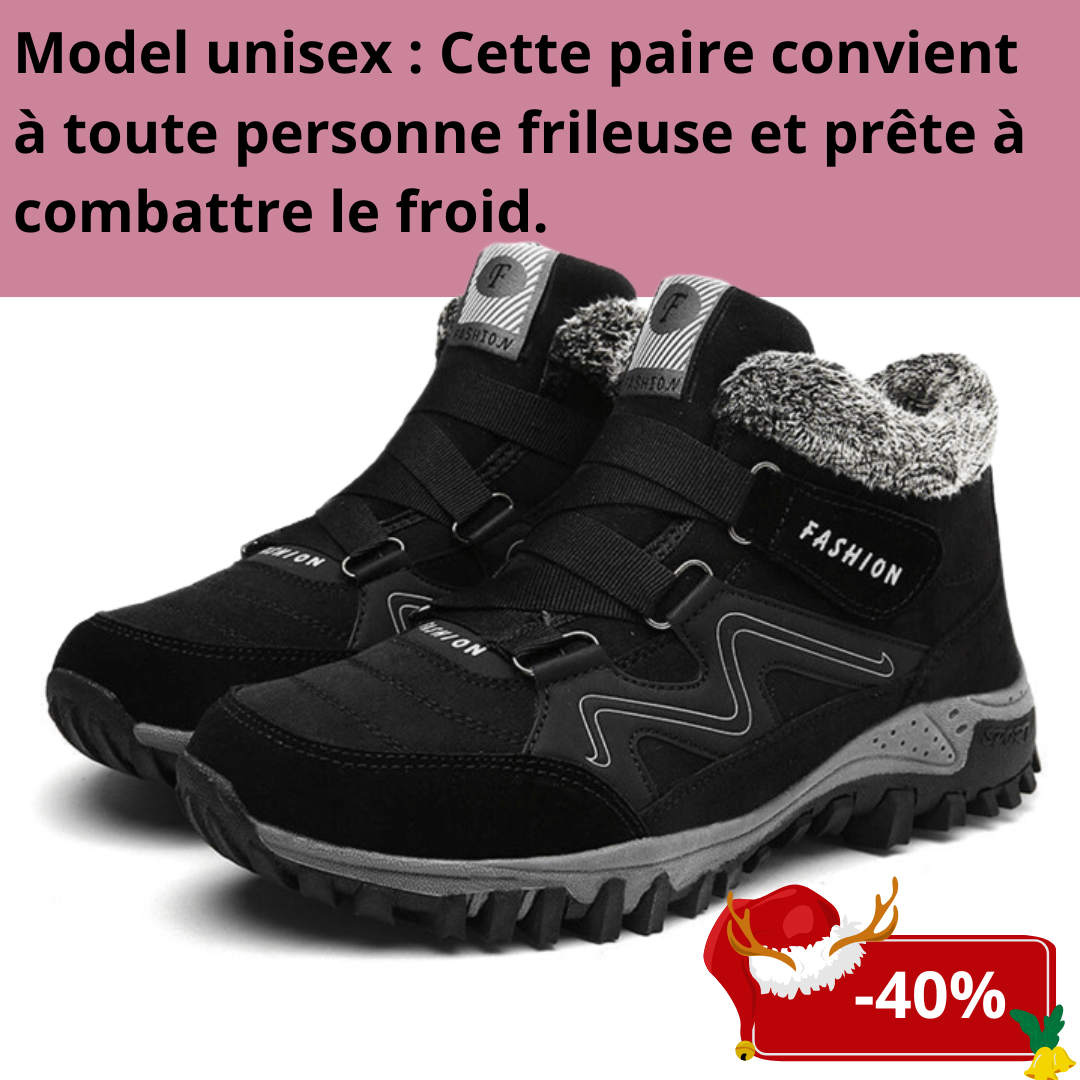 Chaussures d'hiver orthopédiques