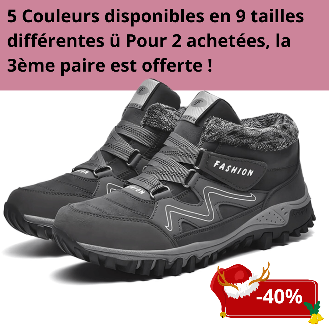 Chaussures d'hiver orthopédiques