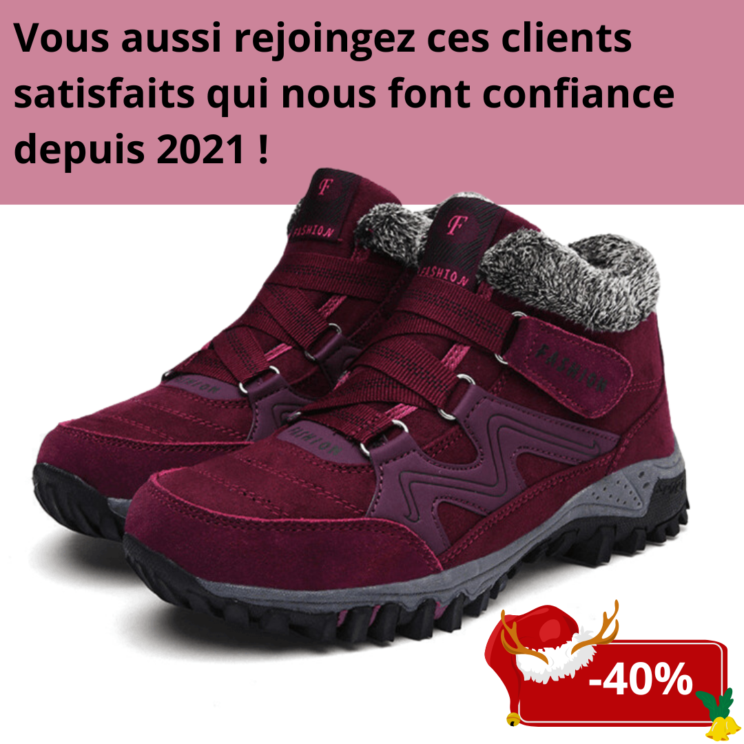 Chaussures d'hiver orthopédiques