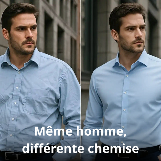 Chemise Infroissable à Coupe Ajustée
