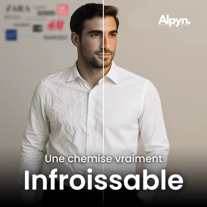 Chemise Infroissable à Coupe Ajustée