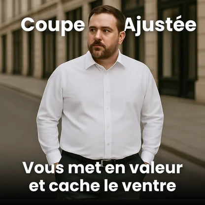 Chemise Infroissable à Coupe Ajustée