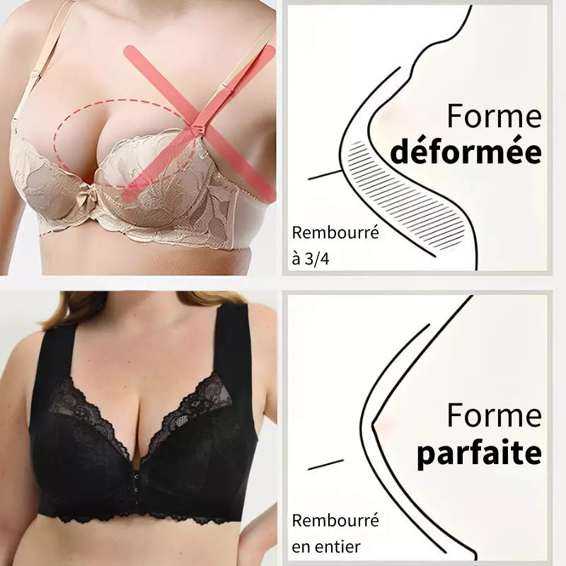 Soutien-gorge avec fermeture frontale